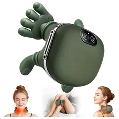 VICTORIA - Masajeador de Cuello y Espalda con Calor Ajustable y Amasamiento Profundo