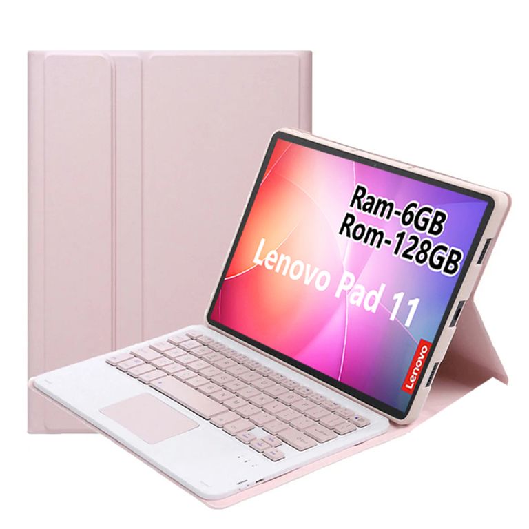 Tablet Pad 11 2025 6GB+128GB WiFi y Teclado & Estuche -Rosa