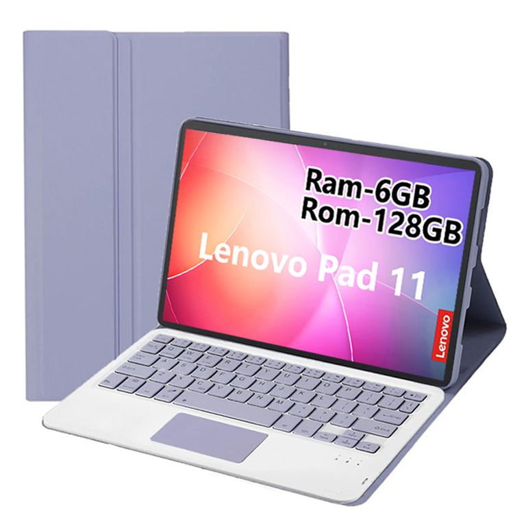 Tablet Pad 11 2025 6GB+128GB WiFi y Teclado & Estuche -Morado