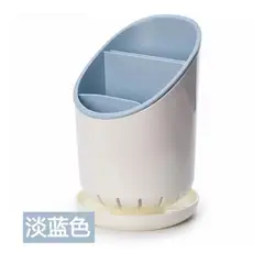 GENERICO - Escurridor de cubiertos con Base Removible Azul