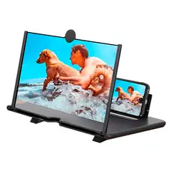 GENERICO - Amplificador de pantalla de celular color negro