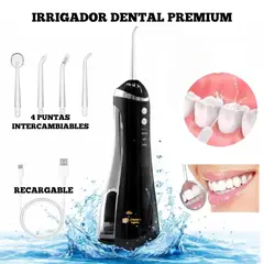 OEM - IRRIGADOR BUCAL DENTAL PORTATIL MAXIMA LIMPIEZA PROFESIONAL RECARGABLE - UNISEX
