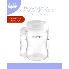 BABY - BOTELLAS PARA ALMACENAR LECHE MATERNA - 3 UNIDADES / 160Ml cada uno