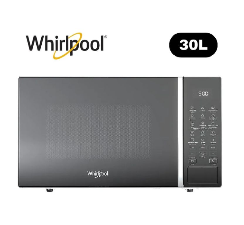 Microondas de Mesa Whirlpool 30 Lt. WM2011B - Gris
