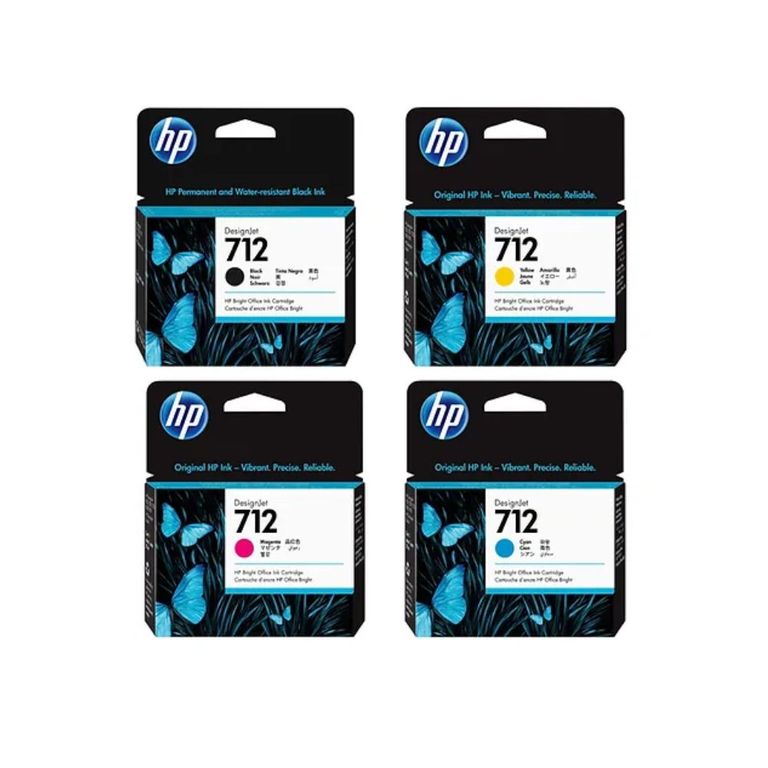 KIT TINTA 712 DESIGNJET T210 T250 T650