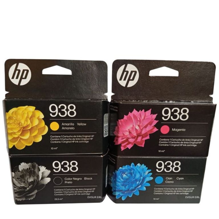 KIT TINTA 938 NEGRO CIAN YELLOW MAGENTA