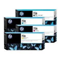HP - TINTA 728 DE 300ML PACK COMPLETO