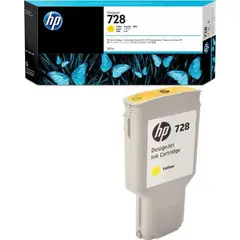 HP - TINTA 728 F9K15A YELLOW 300ML DesignJet T730 T830