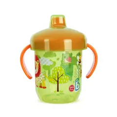 CERDITA - VASO PARA BEBE DE TRANCISION ANTIGOTEO VERDE