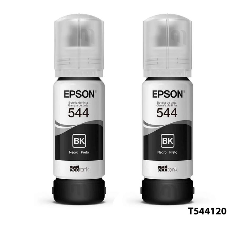 KIT 2 TINTAS 544 NEGRO T544120 T544 ORIGINAL