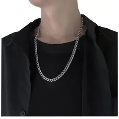 VIKINGO - Cadena De Acero Inoxidable unisex 55 cm X 8 mm