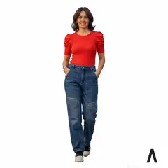 AGO ACTIVEWEAR - Polo sport casual drapeado diva