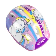 INFANTI - Set De Casco Y Rodilleras Unicornio