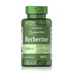 PURITANS PRIDE - Berberina 500 mg 60 Cápsulas -