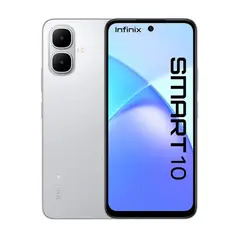 INFINIX - Smart 10 4G, 4+8GB - 128GB, Color Titanium Silver