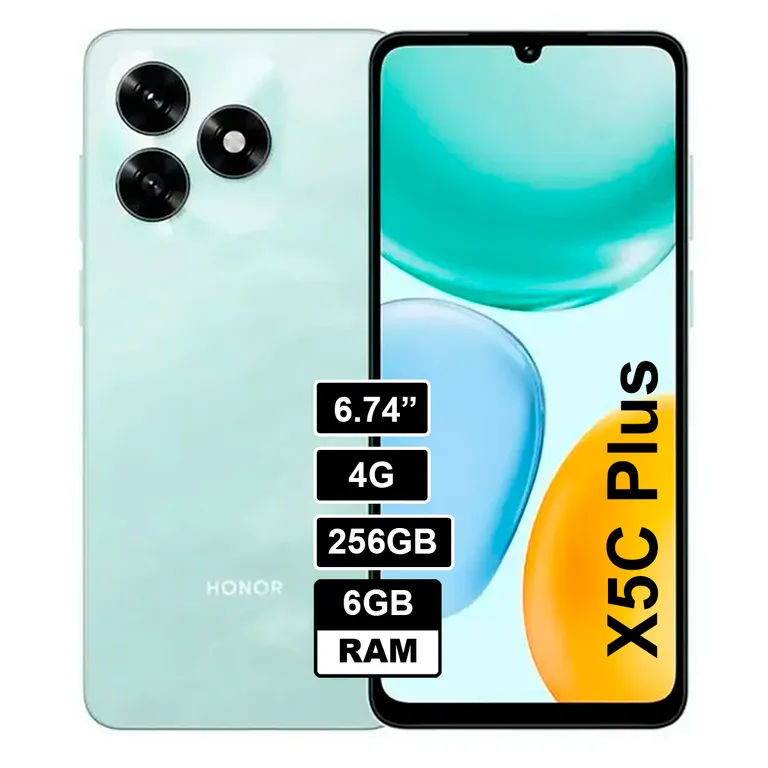 X5c plus 6GB 256GB cyan