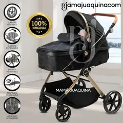 BABY - Coche Moisés Travel System «SIGNAL» de Lujo Black