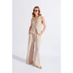 LUVARO - Pantalón Recto Estructura