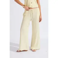 LUVARO - Pantalón Recto Estructura