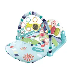 BIBI - GIMNASIO PARA BEBÉ ESTIMULACIÓN CON PIANO Y PROYECTOR DE LUCES