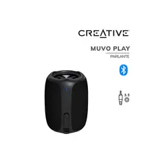 CREATIVE - PARLANTE MUVO PLAY BLUETOOTH 10W IPX7 NEGRO