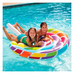 GENERICO - Flotador forma Caramelo para PISCINA 208m x 135m