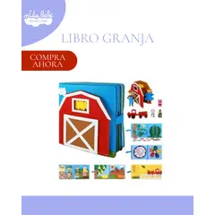 BABY - Libro Sensorial De Texturas Montessori de La Granja