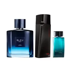 Esika - Set de Perfumes Bleu Night y Pulso Absolute con Mini Magnat