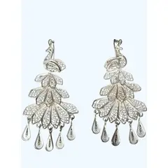 GENERICO - Aretes de filigrana modelo pavitas