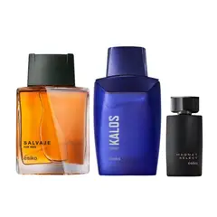 ESIKA - Set de Colonias Salvaje y Kalos Sport con Mini Magnat Select