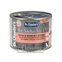 DR CLAUDERS - Best Selection No. 04 200gr - Salmon Y Pollo Con Quinua