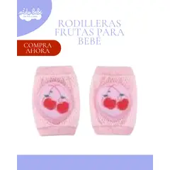 BABY - Rodilleras Bebé Antideslizantes Para Gatear - Rosado