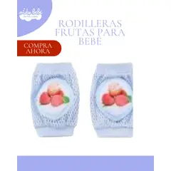 BABY - Rodilleras Bebé Antideslizantes Para Gatear - CELESTE