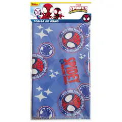 GENERICO - Toalla de Mano Infantil Spidey y sus sorp amigos - Logo Spidey