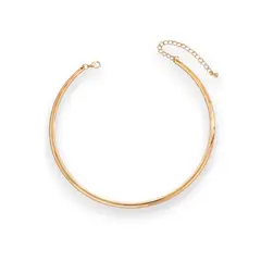 GENERICO - Collar De Gargantilla Simple Y Elegante De Color Dorado