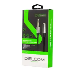 BELCOM - Cable de Extensión de Audio 3.5mm 3M DELCOM (Plug a Jack)