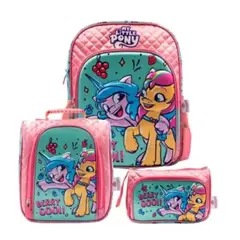 MY LITTLE PONY - Pack Escolar Mochila Rosa Oficio