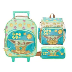 STAR WARS - Pack Escolar Maleta Baby Yoda Niño Nido