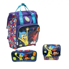 DISNEY CLASICOS - Pack Escolar Mochila Intensamente Ansiedad y Alegria Oficio
