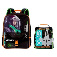 DISNEY CLASICOS - Pack Escolar Mochila y Lonchera Buzz Lightyear Oficio