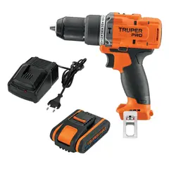 TRUPER - Taladro Percutor 20V + 1 Bateria 2 Ah + Cargador