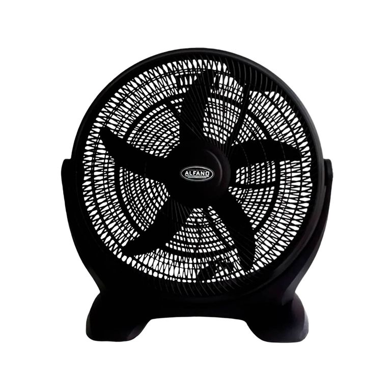 VENTILADOR DE PISO 20” 80W OSCILANTE AL-BOX2085 NEGRO