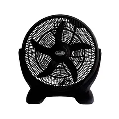 ALFANO - VENTILADOR DE PISO 20” 80W OSCILANTE AL-BOX2085 NEGRO