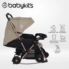 BABY KITS - NUEVO Coche Cuna Mecedor Balancin SX Beige