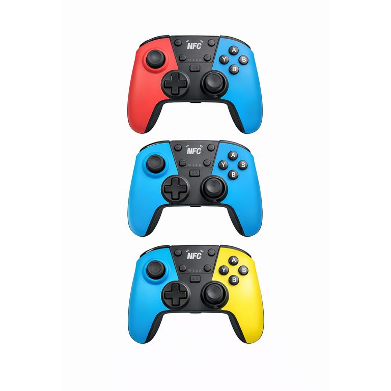 Control Pro Inalámbrico para Nintendo Switch y PC - Conexión NFC y Turbo