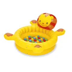 BESTWAY - Piscina de Pelotas Inflables León Infantil 111cmx 98 cm x 61,5 cm