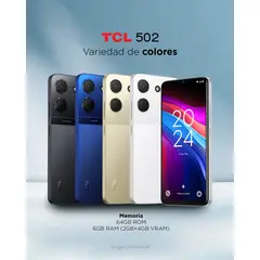 LOGIC - TCL 502 2GB 64GB DUAL SIM - GRAY