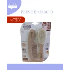 BABY - CEPILLO BAMBU PARA NIÑOS SANTOLEE