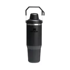 STANLEY - Tumbler Vaso de acero inoxidable IceFlow 2.0 30 oz - Negro