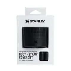 STANLEY - Protector de silicona antideslizante para vasos de 20/30 oz - Negro